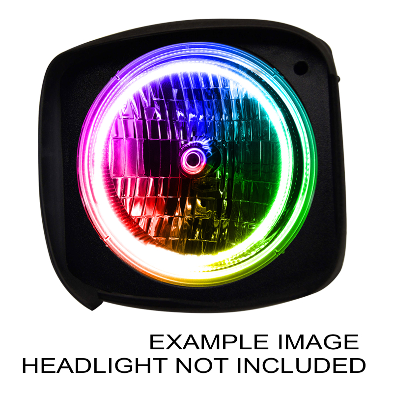 Hummer H2 Headlight Halo Kit - ORACLE Lighting - Dynamic ColorSHIFT - `03-`10